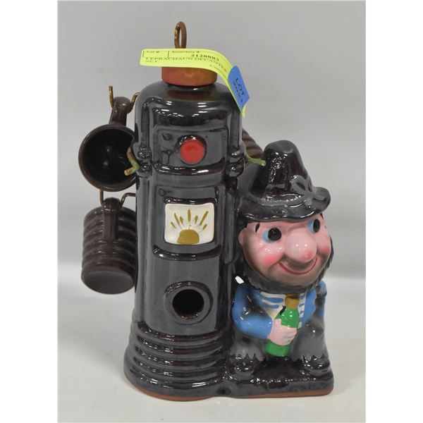 LEPRACHAUN DECANTER AND SHOT SET