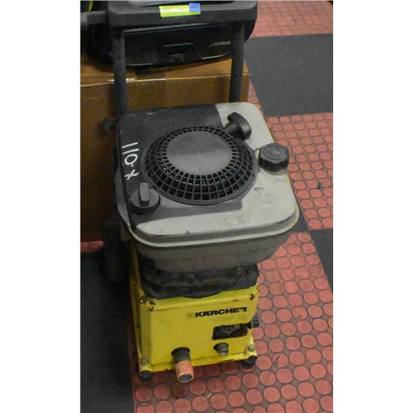 KARCHER 1750G YELLOW PRESSURE WASHER GAS OPERATED