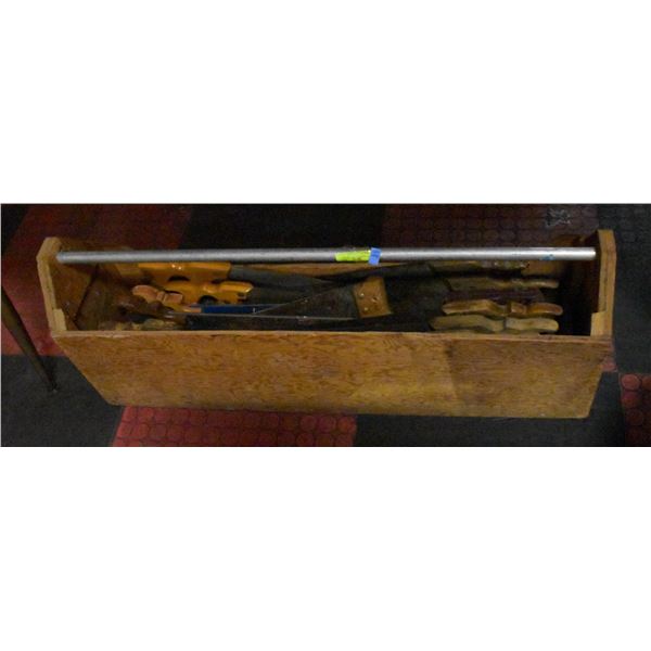 LOT OF VARIOUS VINTAGE SAWS FOR PAINTING/RESTORING