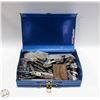Image 1 : METAL CASE FULL OF VARIOUS DRILL BITS