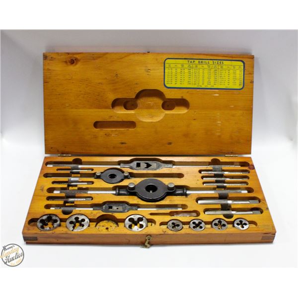 VINTAGE THREAD-IT THREADING SET TAP AND DIE