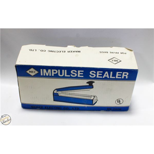 VINTAGE IMPULSE SEALER IN BOX WITH INSTRUCTIONS