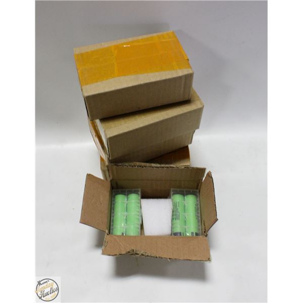5 X 4 =20 18650 LITHIUM RECHARGEABLE BATTERIES