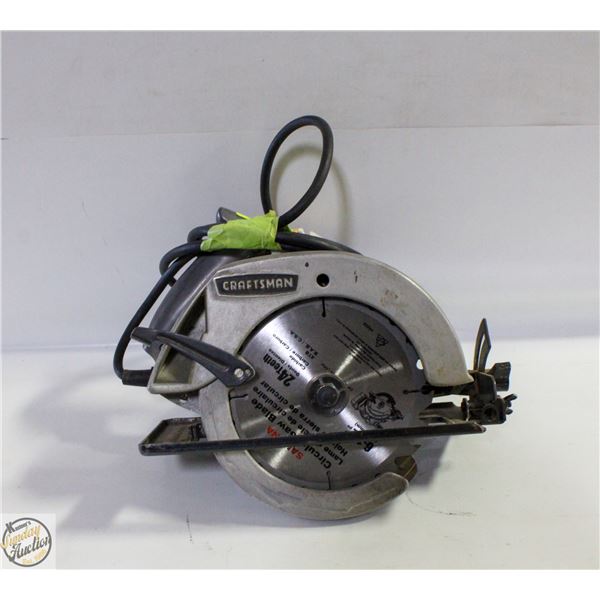 VINTAGE CRAFTSMAN 7" ELECTRIC HAND SAW