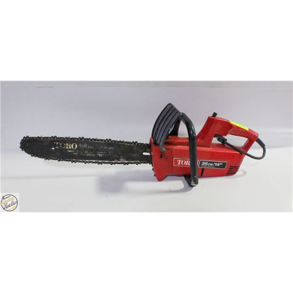 TORO 35CM CHAIN SAW PLUG IN