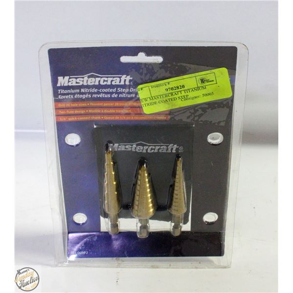 NEW MASTERCRAFT TITANIUM NITRIDE COATED STEP