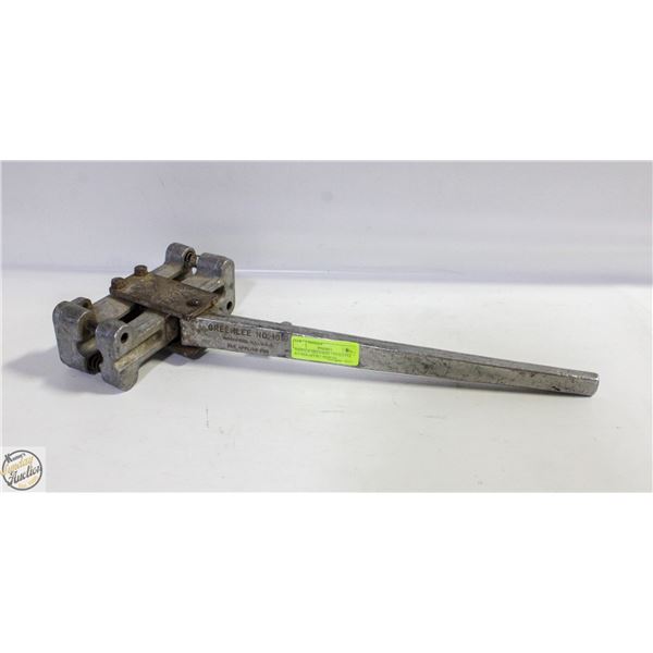 VINTAGE GREENLEE 1810 LITTLE KICKER OFFSET BENDER