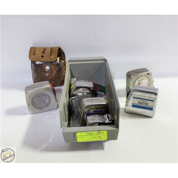 ESTATE LOT OF VARIOUS TAPE MEASURE