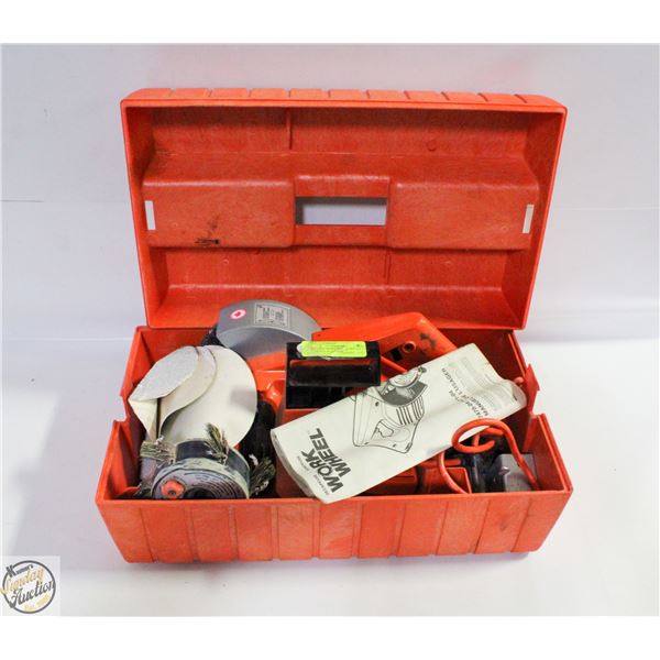 VINTAGE WORK WHEEL POWER STRIPPER & SANDER