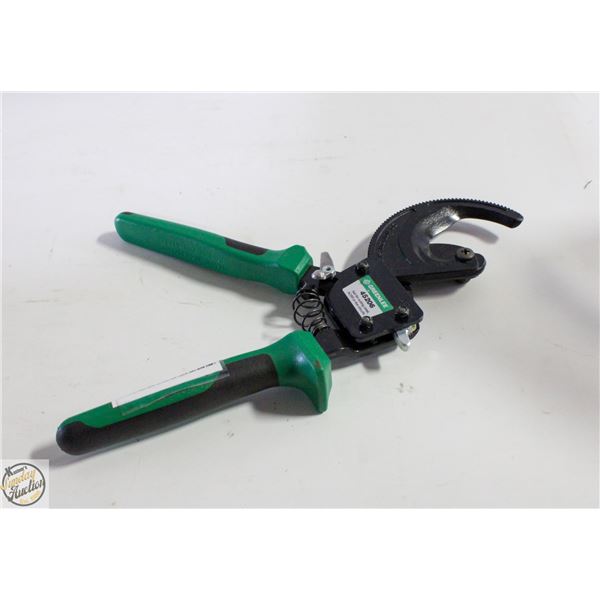 GREENLEE 45206 RATCHET CABLE CUTTER 10"