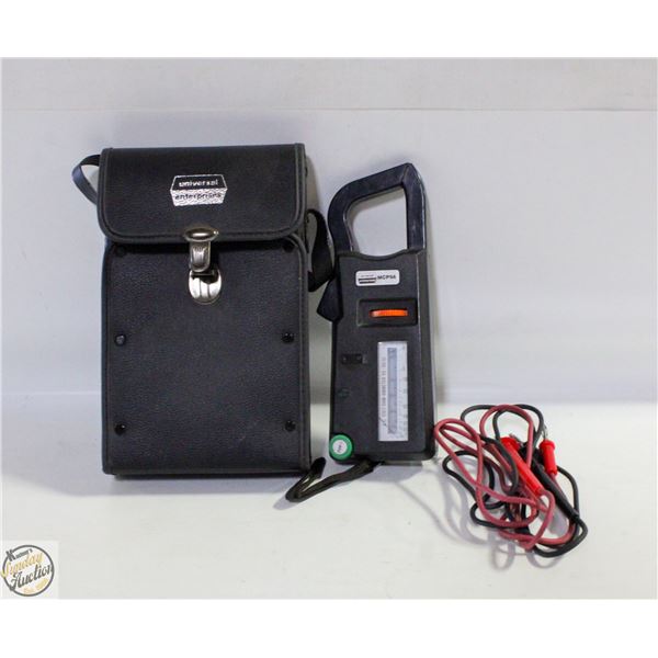 VINTAGE MCP9A CLAMP ON METER AC CURRENT IN CASE