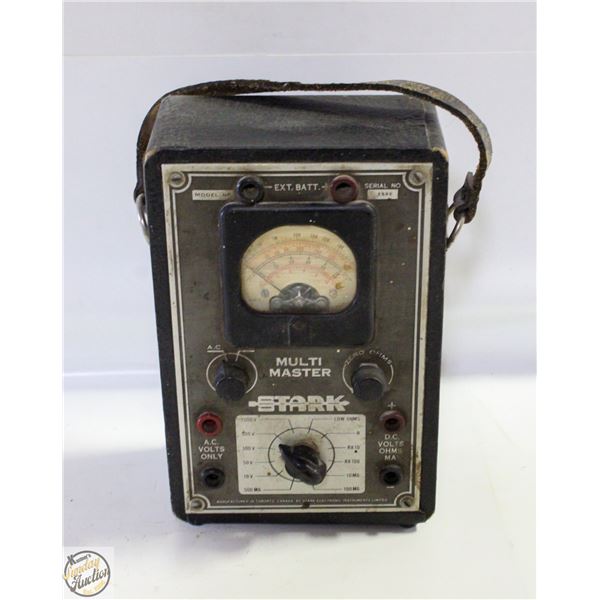 VINTAGE STARK MULTI MASTER METER MODEL RP NO