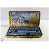 Image 1 : LOT SOCKET WRENCH WITH SOCKETS IN METAL CASE