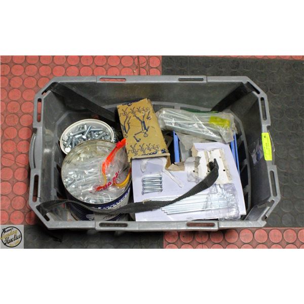 LOT OF VARIOUS NEW SCREWS BOLTS ETC