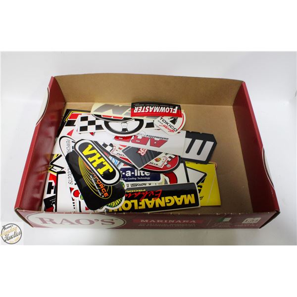 50 DIFFERENT TOOL BOX/RACER DECALS