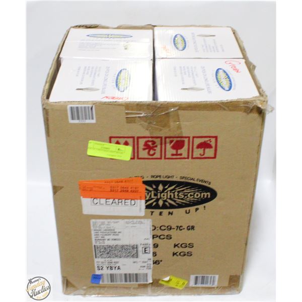 CASE OF CHRISTMAS LIGHT BULBS