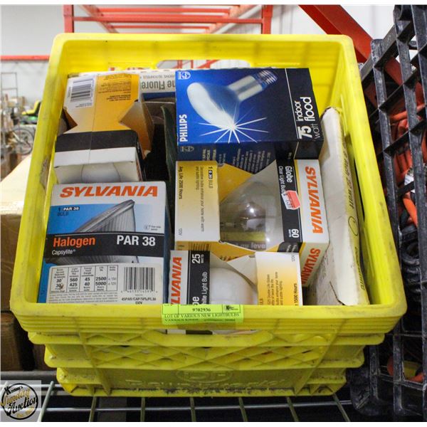 LOT OF VARIOUS NEW LIGHTBULBS VARIOUS KINDS