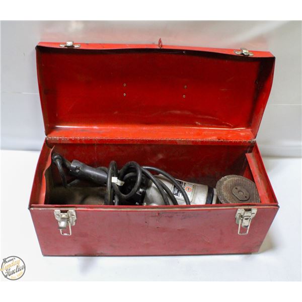 VINTAGE BLACK & DECKER 180 MM HEAVY DUTY ANGLE