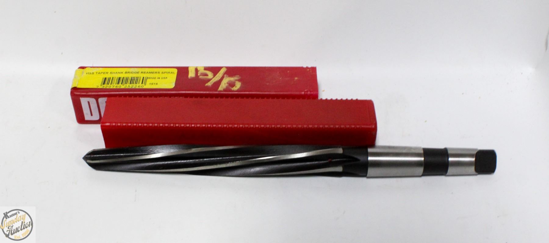 Bridge Reaming TAPERED BRIDGE REAMER DORMER USA 15/16 SHARPENED