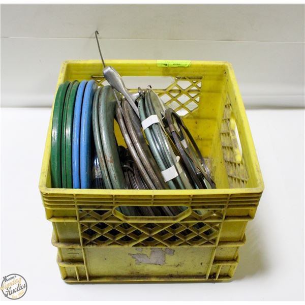 LOT OF VARIOUS METAL REALS