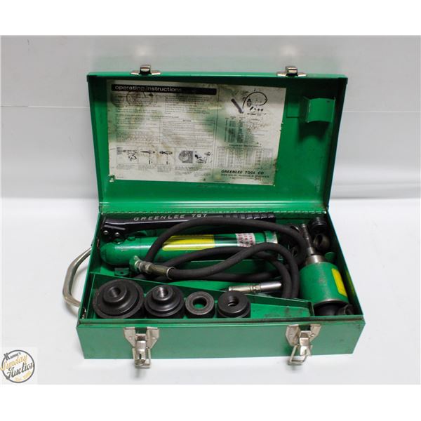 VINTAGE GREENLEE 767 HYDRAULIC KNOCKOUT PUNCH IN