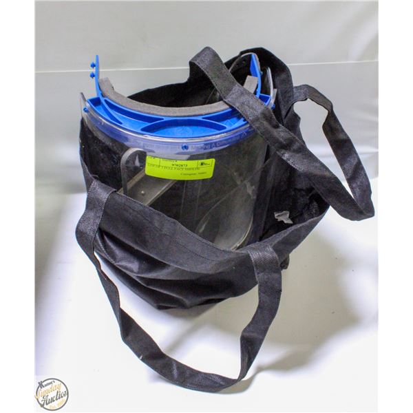 LOT OF 3 FULL FACE SHEILDS