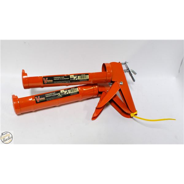 2 NEW 9" CAULKING GUNS