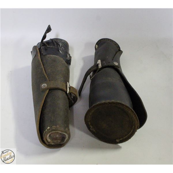 2 VINTAGE GREENLEE 1" CONDUIT KNOCKOUT IN