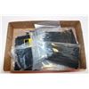 Image 1 : 10 OF 100 BLACK 6" CABLE ZIP TIES TOTAL 1000 PCS