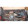 Image 1 : VINTAGE TOOL BOX OF VARIOUS TOOLS