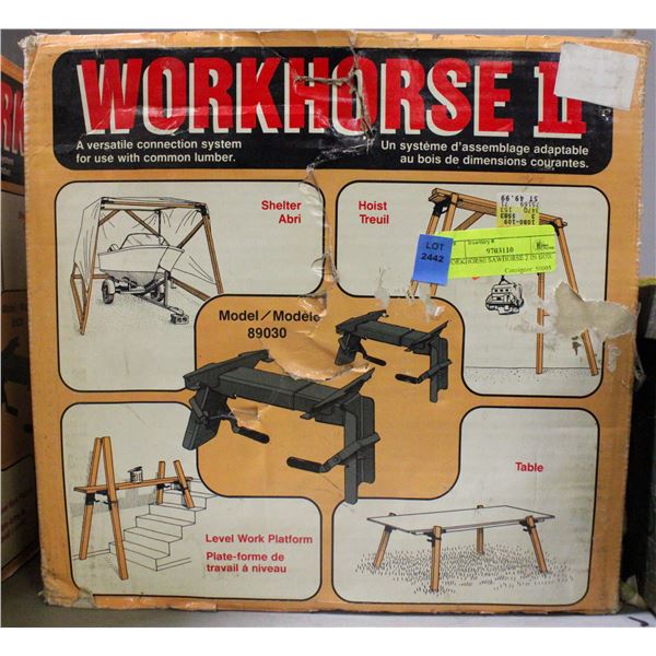 WORKHORSE SAWHORSE 2 IN BOX