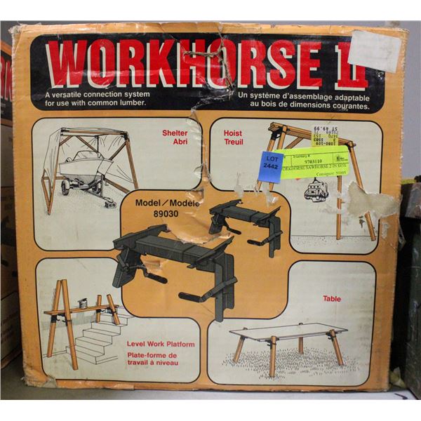 WORKHORSE SAWHORSE 2 IN BOX