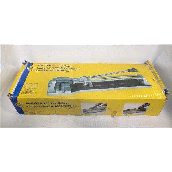 MAESTRO 13" TILE CUTTER IN BOX