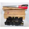 Image 1 : LOT OF MITRE SAW BOXES WITH SAW