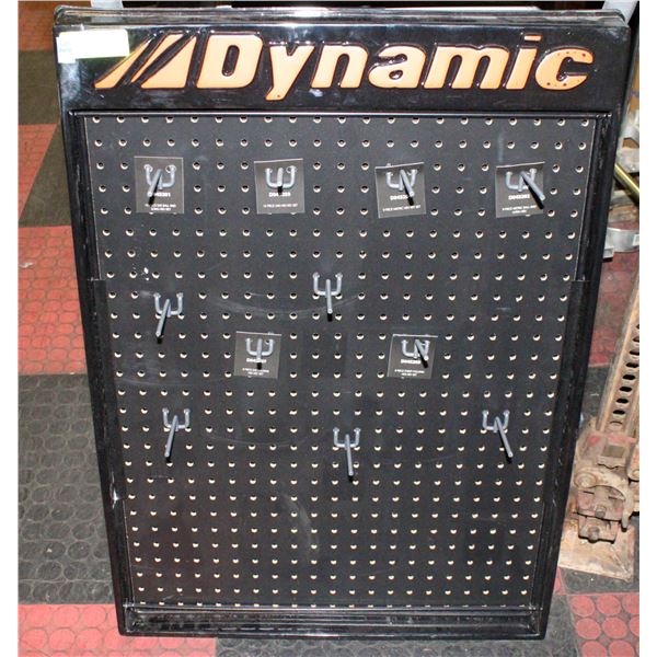 DYNAMIC TOOLS PEGBOARD DISPLAY