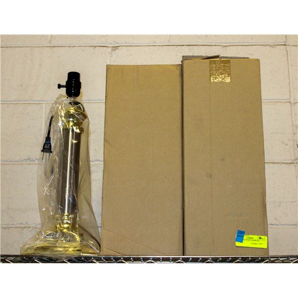 5 NEW OLD STOCK LAMPS NO SHADES