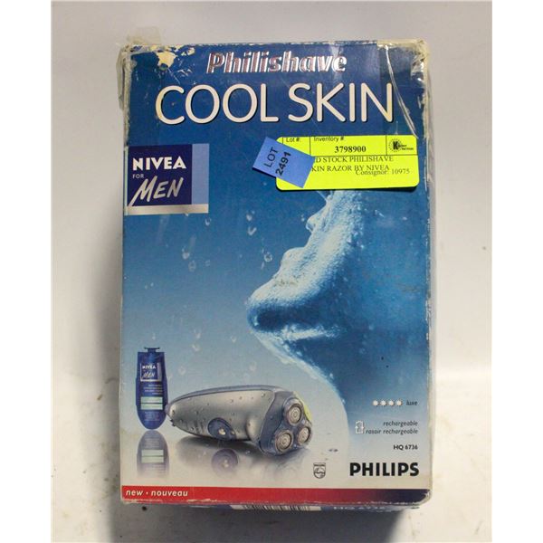 NEW OLD STOCK PHILISHAVE COOLSKIN RAZOR BY NIVEA