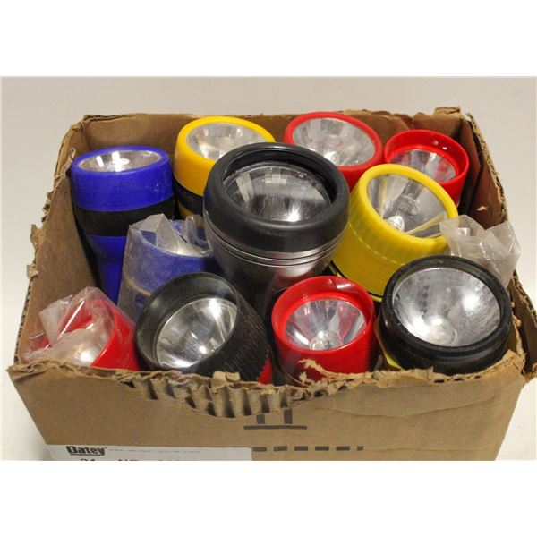 BOX OF NEW OLD STOCK FLASHLIGHTS