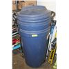 Image 1 : 2-32 US GAL GARBAGE CANS W/LIDS (1 HAS MISSING PC)