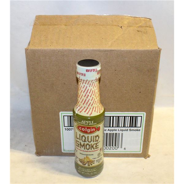 CASE OF 12 BOTTLES OF APPLE LIQUID SMOKE