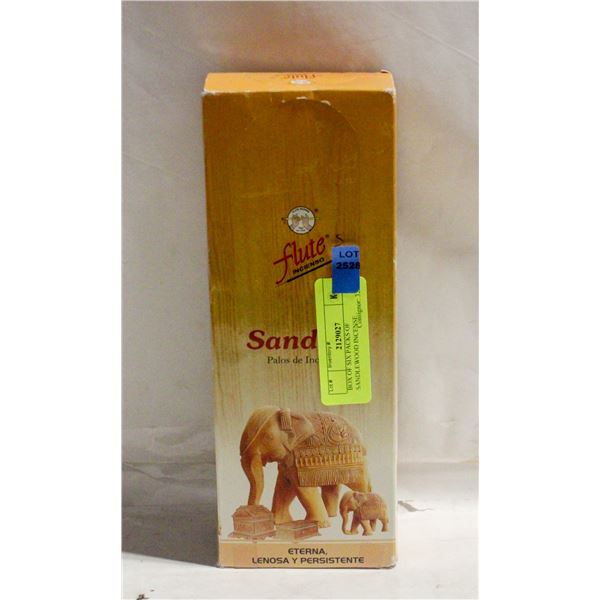 BOX OF SIX PACKS OF SANDLEWOOD INCENSE