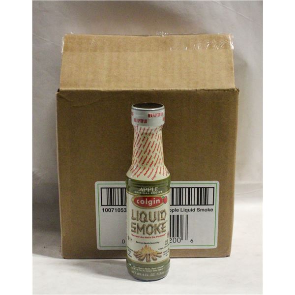 CASE OF 12 BOTTLES OF APPLE LIQUID SMOKE