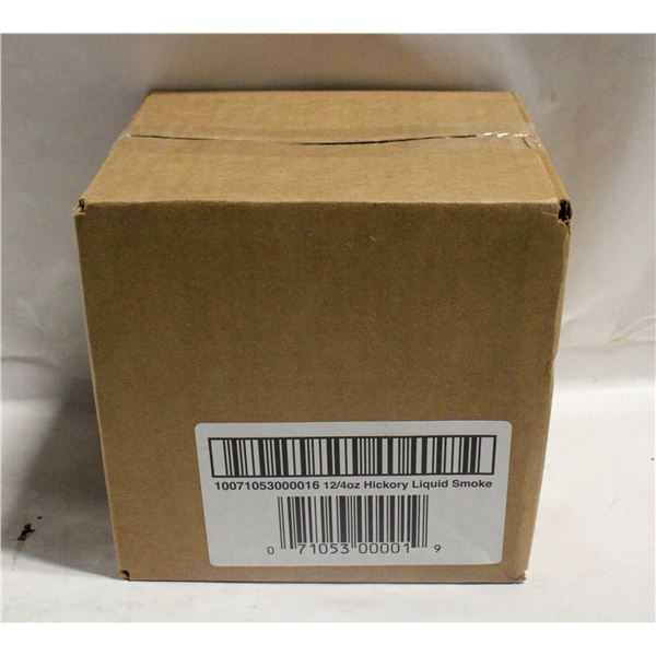 CASE OF 12 BOTTLES OF HICKORY LIQUID SMOKE