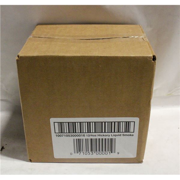 CASE OF 12 BOTTLES OF HICKORY LIQUID SMOKE