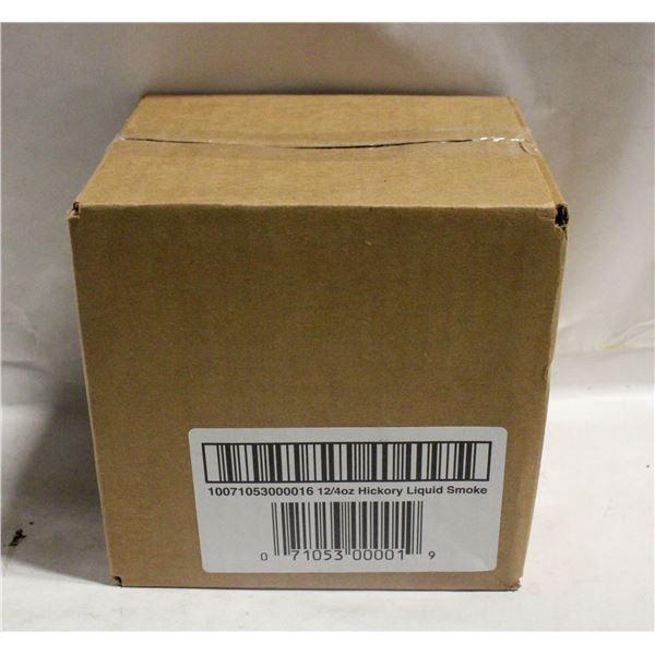 CASE OF 12 BOTTLES OF HICKORY LIQUID SMOKE