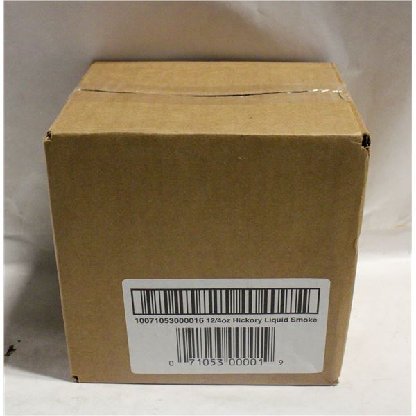 CASE OF 12 BOTTLES OF HICKORY LIQUID SMOKE