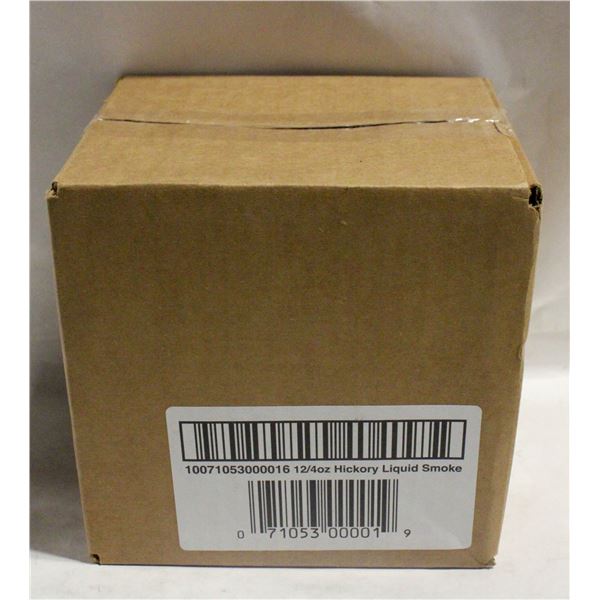 CASE OF 12 BOTTLES OF HICKORY LIQUID SMOKE