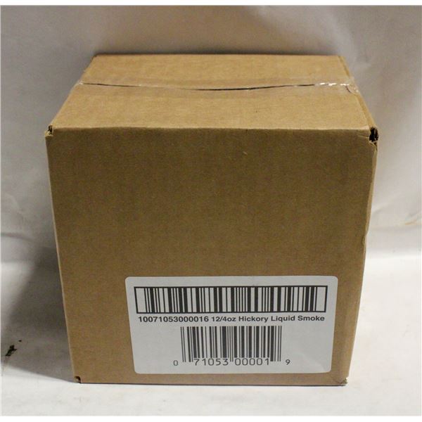 CASE OF 12 BOTTLES OF HICKORY LIQUID SMOKE