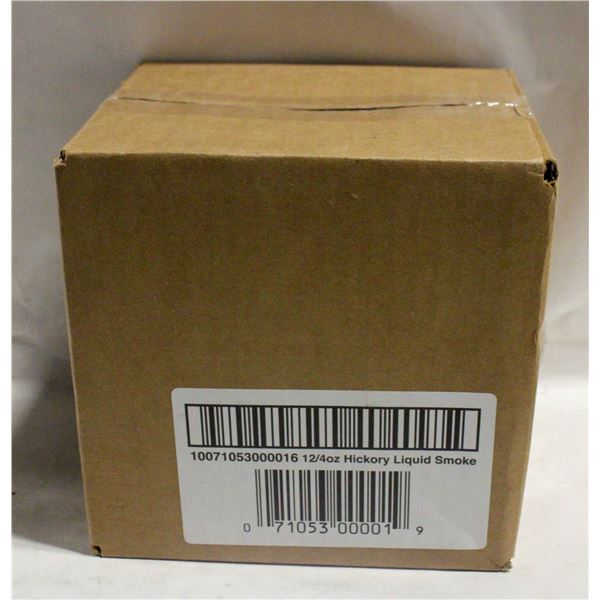 CASE OF 12 BOTTLES OF HICKORY LIQUID SMOKE