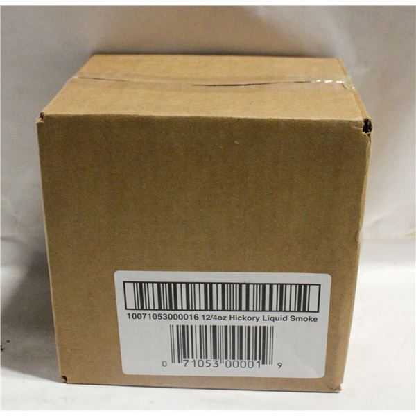 CASE OF 12 BOTTLES OF HICKORY LIQUID SMOKE